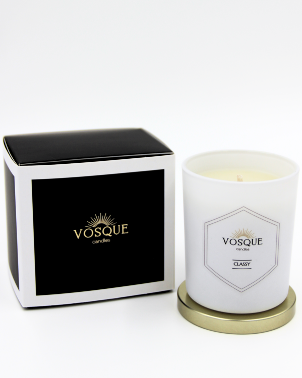 VOSQUE candles - Świeca z wosku pszczelego "CLASSY" 200ml