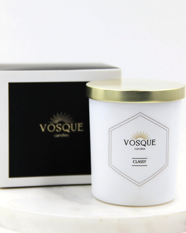 VOSQUE candles - Świeca z wosku pszczelego "CLASSY" 200ml