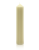 Wysoka żłobiona świeca IONIS Bianco 4/20 z bielonego wosku pszczelego - VOSQUE candles